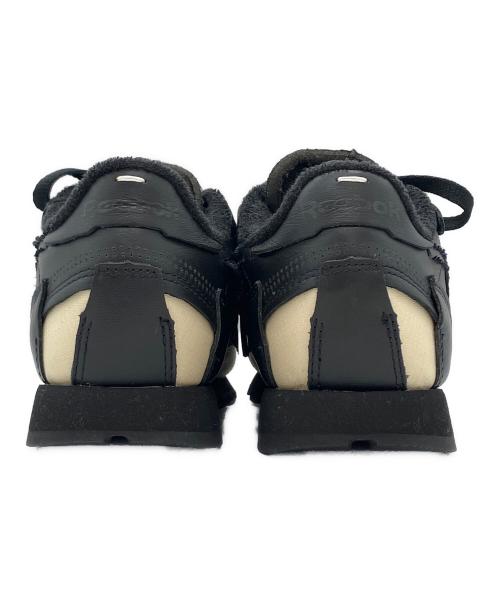REEBOK（リーボック）REEBOK (リーボック) Maison Margiela (メゾンマルジェラ) PROJECT 0 CL MEMORY OF V2 ブラック×アイボリー サイズ:24.0cmの古着・服飾アイテム