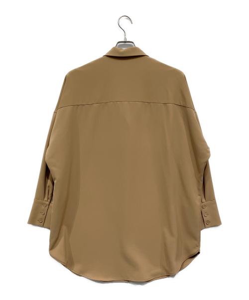 RIM.ARK（リムアーク）RIM.ARK (リムアーク) Long light round shirt ブラウン サイズ:FREEの古着・服飾アイテム