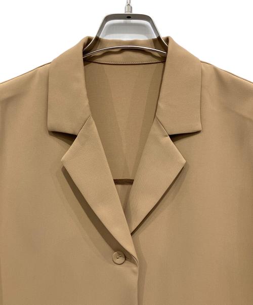 RIM.ARK（リムアーク）RIM.ARK (リムアーク) Long light round shirt ブラウン サイズ:FREEの古着・服飾アイテム