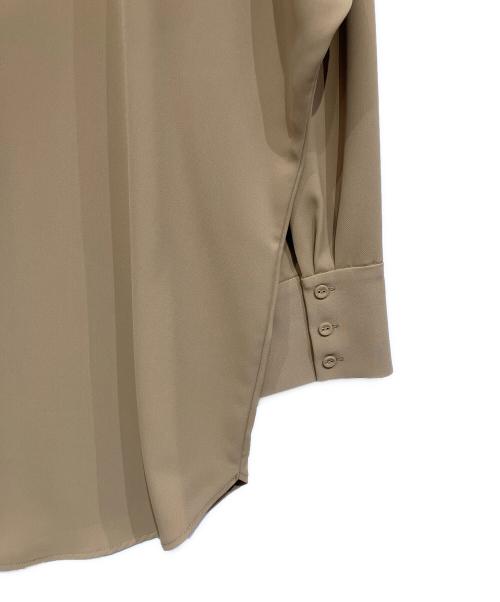 RIM.ARK（リムアーク）RIM.ARK (リムアーク) Long light round shirt ブラウン サイズ:FREEの古着・服飾アイテム