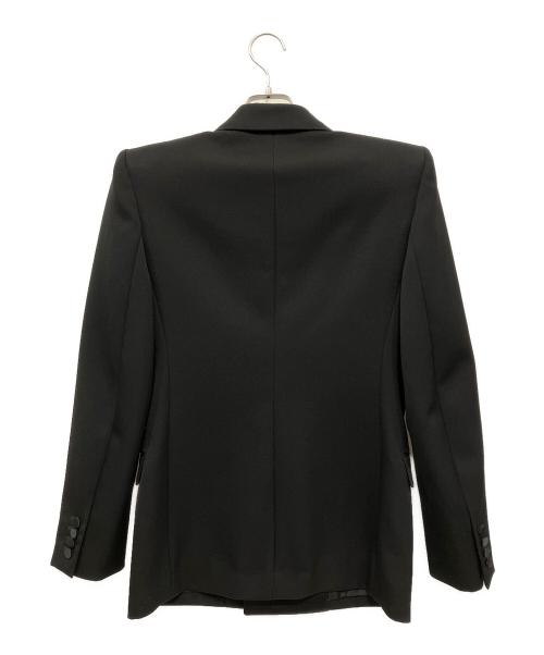 Saint Laurent Paris（サンローランパリ）Saint Laurent Paris (サンローランパリ) ダブルジャケット ブラック サイズ:46の古着・服飾アイテム