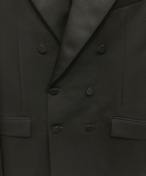 Saint Laurent Paris（サンローランパリ）Saint Laurent Paris (サンローランパリ) ダブルジャケット ブラック サイズ:46の古着・服飾アイテム