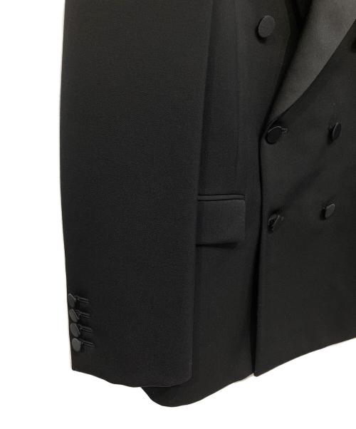 Saint Laurent Paris（サンローランパリ）Saint Laurent Paris (サンローランパリ) ダブルジャケット ブラック サイズ:46の古着・服飾アイテム