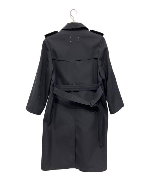 Maison Margiela（メゾンマルジェラ）Maison Margiela (メゾンマルジェラ) トレンチコート ブラック サイズ:38 未使用品の古着・服飾アイテム