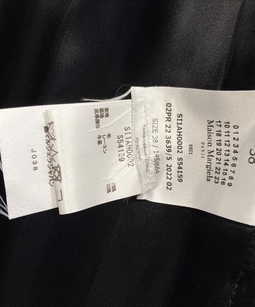 Maison Margiela（メゾンマルジェラ）Maison Margiela (メゾンマルジェラ) トレンチコート ブラック サイズ:38 未使用品の古着・服飾アイテム