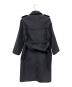 Maison Margiela (メゾンマルジェラ) トレンチコート ブラック サイズ:38 未使用品：130000円