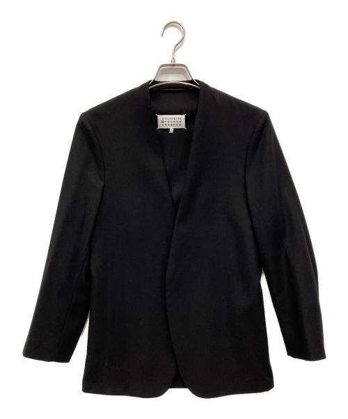 Maison Margiela（メゾンマルジェラ）Maison Margiela (メゾンマルジェラ) ノーカラージャケット ブラック サイズ:42の古着・服飾アイテム