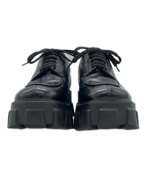 PRADA（プラダ）PRADA (プラダ) ローファー ブラック サイズ:38 1/2の古着・服飾アイテム