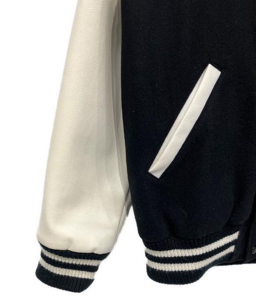 TMT（ティーエムティー）TMT (ティーエムティー) スタジャン ネイビー×ホワイト サイズ:Mの古着・服飾アイテム