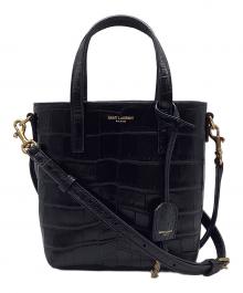 Saint Laurent Paris（サンローランパリ）の古着「ミニトイショッピングバッグ」｜ブラック