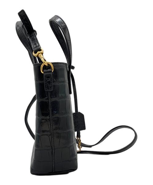 Saint Laurent Paris（サンローランパリ）Saint Laurent Paris (サンローランパリ) ミニトイショッピングバッグ ブラックの古着・服飾アイテム