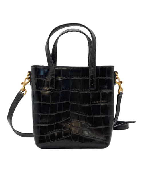 Saint Laurent Paris（サンローランパリ）Saint Laurent Paris (サンローランパリ) ミニトイショッピングバッグ ブラックの古着・服飾アイテム
