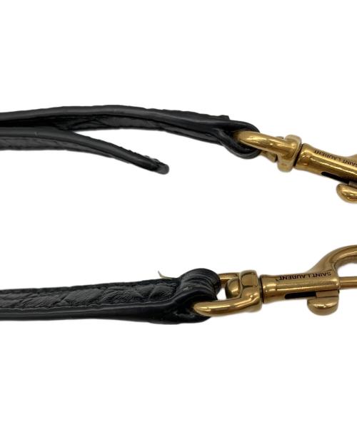 Saint Laurent Paris（サンローランパリ）Saint Laurent Paris (サンローランパリ) ミニトイショッピングバッグ ブラックの古着・服飾アイテム