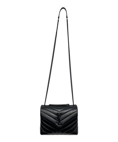Saint Laurent Paris（サンローランパリ）Saint Laurent Paris (サンローランパリ) ショルダーバッグ ブラックの古着・服飾アイテム