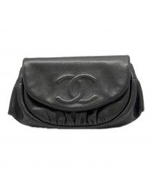 CHANEL（シャネル）の古着「チェーンショルダーウォレット」｜ブラック
