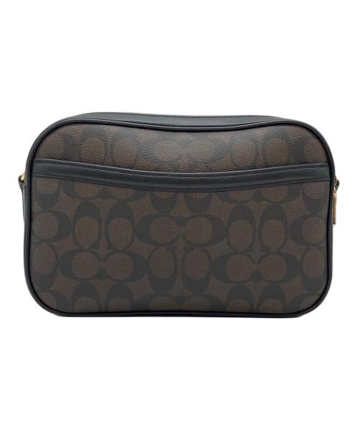 COACH（コーチ）COACH (コーチ) ショルダーバッグ ブラウン×ブラックの古着・服飾アイテム