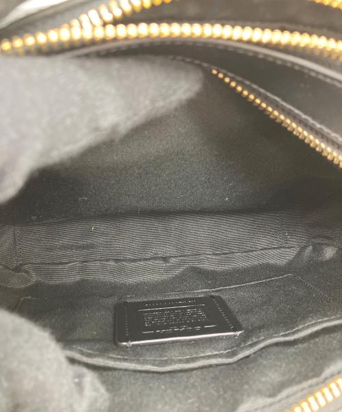 COACH（コーチ）COACH (コーチ) ショルダーバッグ ブラウン×ブラックの古着・服飾アイテム