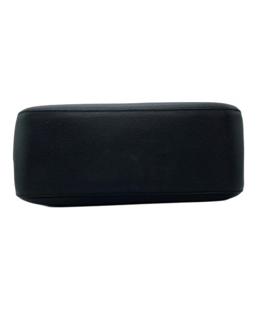 LONGCHAMP（ロンシャン）LONGCHAMP (ロンシャン) レザートートバッグ ブラックの古着・服飾アイテム