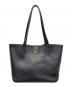 LONGCHAMP（ロンシャン）の古着「レザートートバッグ」｜ブラック