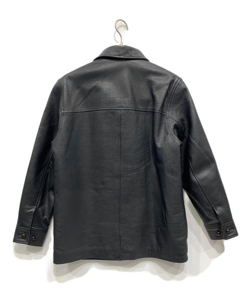 GAP（ギャップ）GAP (ギャップ) レザージャケット ブラック サイズ:XSの古着・服飾アイテム