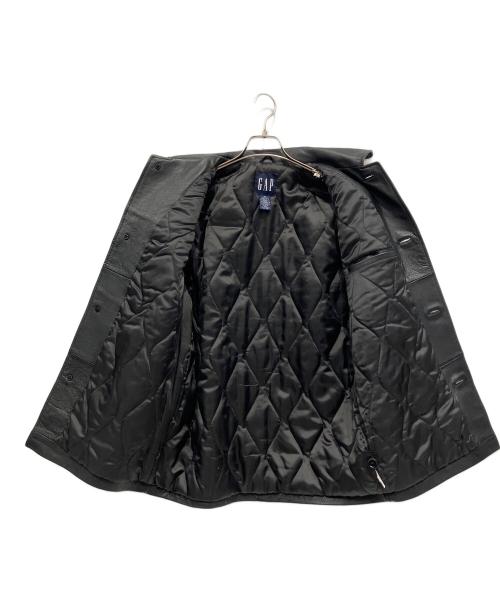 GAP（ギャップ）GAP (ギャップ) レザージャケット ブラック サイズ:XSの古着・服飾アイテム