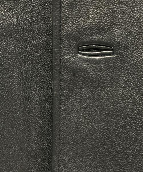 GAP（ギャップ）GAP (ギャップ) レザージャケット ブラック サイズ:XSの古着・服飾アイテム