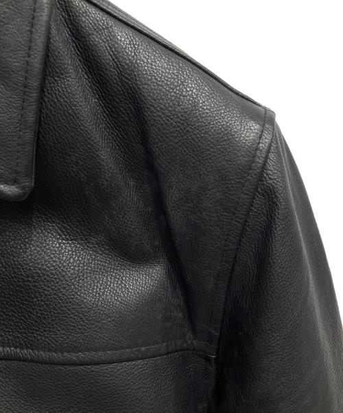 GAP（ギャップ）GAP (ギャップ) レザージャケット ブラック サイズ:XSの古着・服飾アイテム
