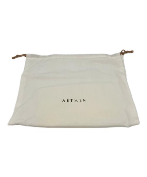 AETHER（エーテル）AETHER (エーテル) スマホショルダーポシェット ホワイト×ピンクの古着・服飾アイテム