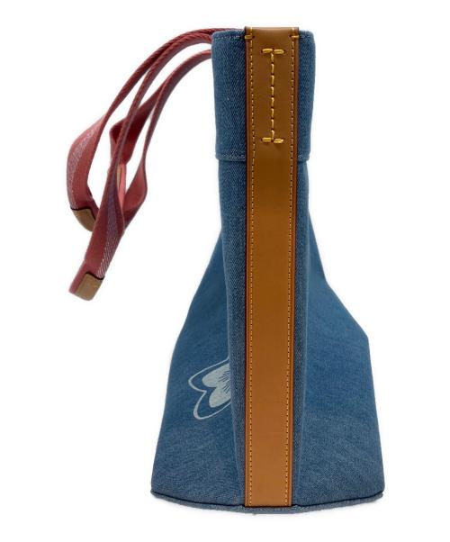 COACH（コーチ）COACH (コーチ) トートバッグ ブルーの古着・服飾アイテム