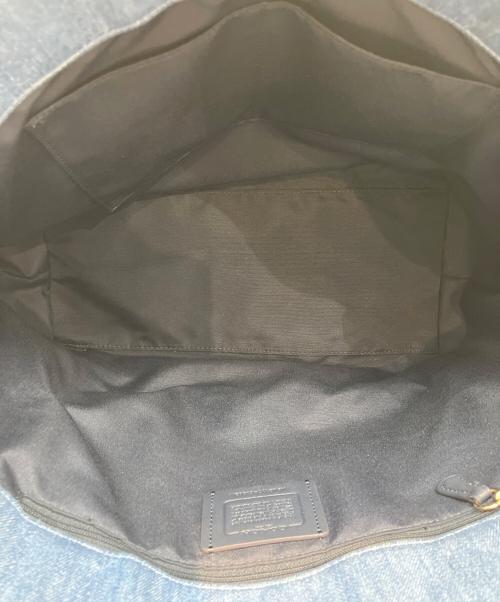 COACH（コーチ）COACH (コーチ) トートバッグ ブルーの古着・服飾アイテム