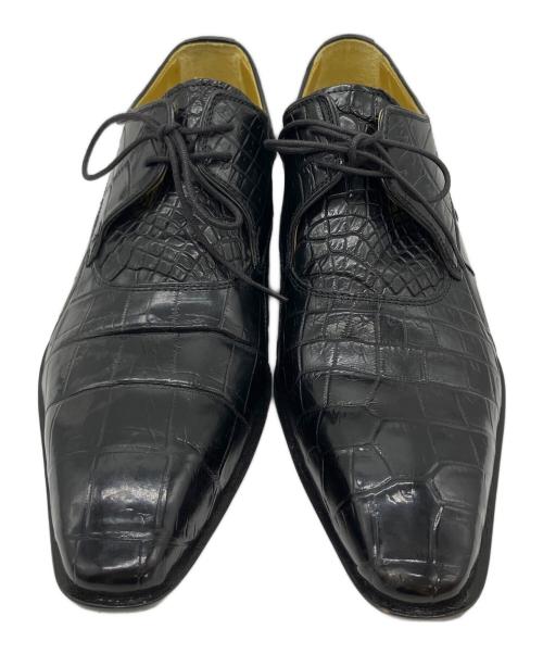 VERO CUOIO（ベロクオイオ）VERO CUOIO (ベロクオイオ) レザーシューズ ブラック サイズ:25の古着・服飾アイテム