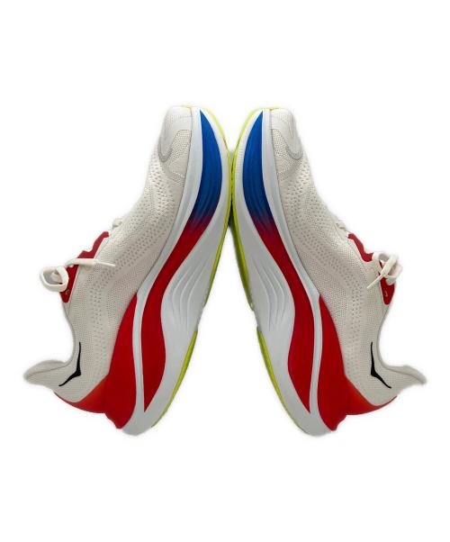 HOKAONEONE（ホカオネオネ）HOKAONEONE (ホカオネオネ) ローカットスニーカー ホワイト×レッド サイズ:29.0cmの古着・服飾アイテム