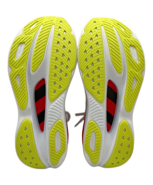 HOKAONEONE（ホカオネオネ）HOKAONEONE (ホカオネオネ) ローカットスニーカー ホワイト×レッド サイズ:29.0cmの古着・服飾アイテム