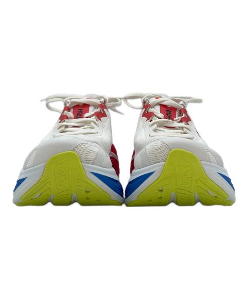 HOKAONEONE（ホカオネオネ）HOKAONEONE (ホカオネオネ) ローカットスニーカー ホワイト×レッド サイズ:29.0cmの古着・服飾アイテム