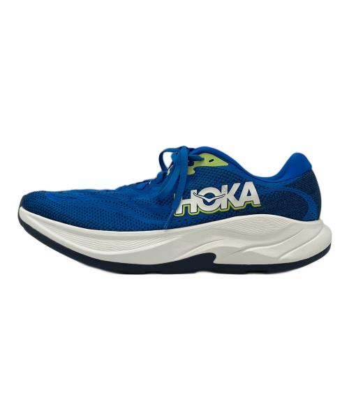 HOKAONEONE（ホカオネオネ）HOKAONEONE (ホカオネオネ) ローカットスニーカー ブルー×グリーン サイズ:29.0cmの古着・服飾アイテム