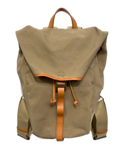 DAKOTA（ダコタ）DAKOTA (ダコタ) リュック ベージュ×オレンジの古着・服飾アイテム