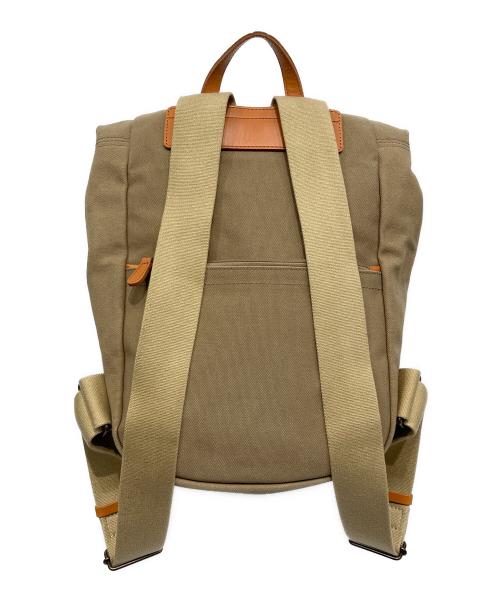 DAKOTA（ダコタ）DAKOTA (ダコタ) リュック ベージュ×オレンジの古着・服飾アイテム