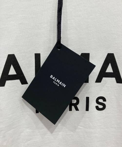 BALMAIN（バルマン）BALMAIN (バルマン) 半袖カットソー ホワイト サイズ:Sの古着・服飾アイテム