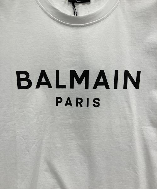 BALMAIN（バルマン）BALMAIN (バルマン) 半袖カットソー ホワイト サイズ:Sの古着・服飾アイテム