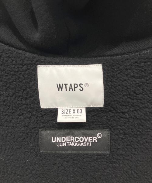 WTAPS（ダブルタップス）WTAPS (ダブルタップス) UNDERCOVER (アンダーカバー) プルオーバーパーカー ブラック サイズ:X 03の古着・服飾アイテム