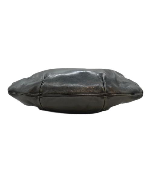 LAST CROPS（ラストクロップス）LAST CROPS (ラストクロップス) レザーショルダーバッグ ブラックの古着・服飾アイテム