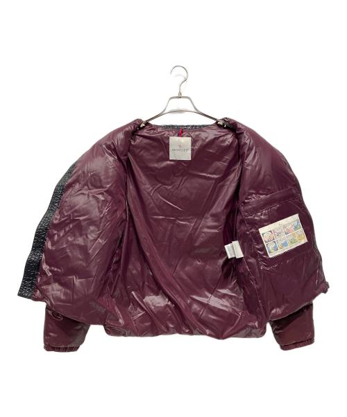 MONCLER（モンクレール）MONCLER (モンクレール) ダウンジャケット ボルドー サイズ:Sの古着・服飾アイテム