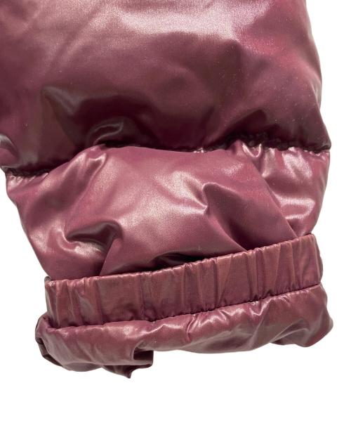 MONCLER（モンクレール）MONCLER (モンクレール) ダウンジャケット ボルドー サイズ:Sの古着・服飾アイテム