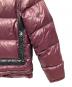 中古・古着 MONCLER (モンクレール) ダウンジャケット ボルドー サイズ:S：23000円