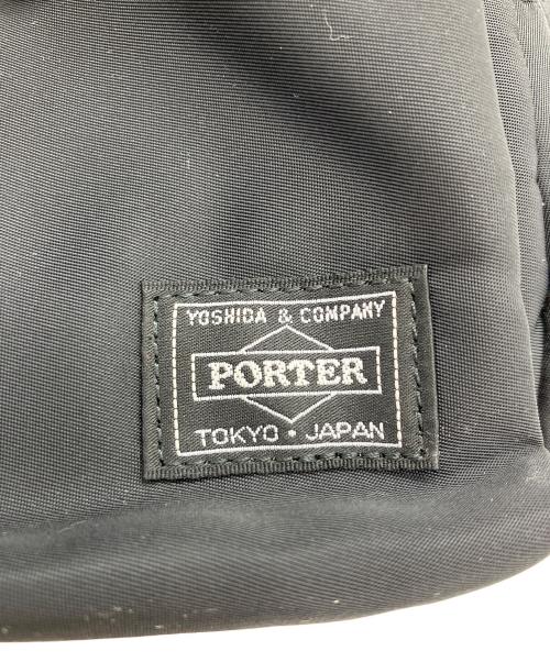 PORTER（ポーター）PORTER (ポーター) COMME des GARCONS HOMME (コムデギャルソン オム) ナイロンツイルショルダーバッグ ブラックの古着・服飾アイテム