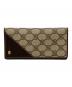 GUCCI（グッチ）の古着「2つ折り財布 GGスプリーム」｜ブラウン