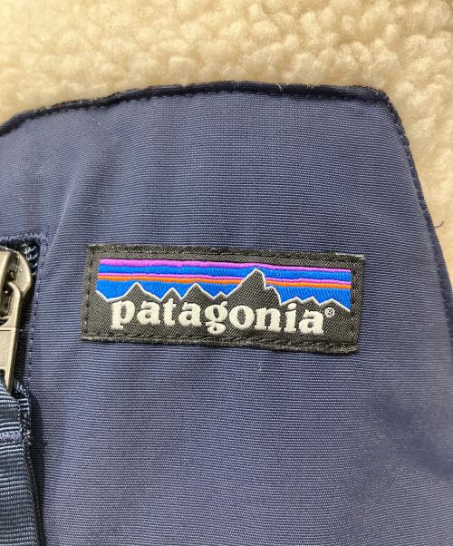 Patagonia（パタゴニア）Patagonia (パタゴニア) ダウンベスト ネイビー×カーキ サイズ:Mの古着・服飾アイテム