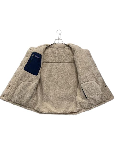Patagonia（パタゴニア）Patagonia (パタゴニア) ダウンベスト ネイビー×カーキ サイズ:Mの古着・服飾アイテム