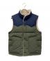 Patagonia（パタゴニア）の古着「ダウンベスト」｜ネイビー×カーキ