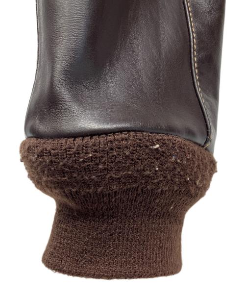 MORGAN MEMPHIS BELLE（モーガン メンフィス ベル）MORGAN MEMPHIS BELLE (モーガン メンフィス ベル) A-2 FLIGHT JACKET ブラウン サイズ:40の古着・服飾アイテム